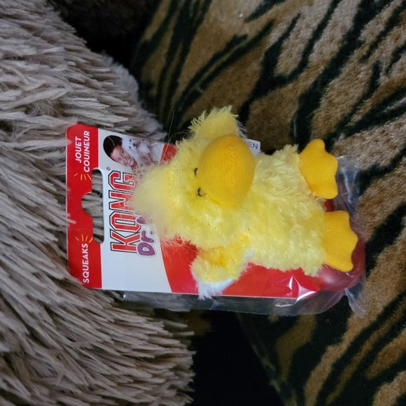 Kong Dog Toy mini duck w Sqeaker New! - Picture 2 of 2